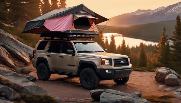 Une tente sur le toit pour vos aventures en pleine nature
